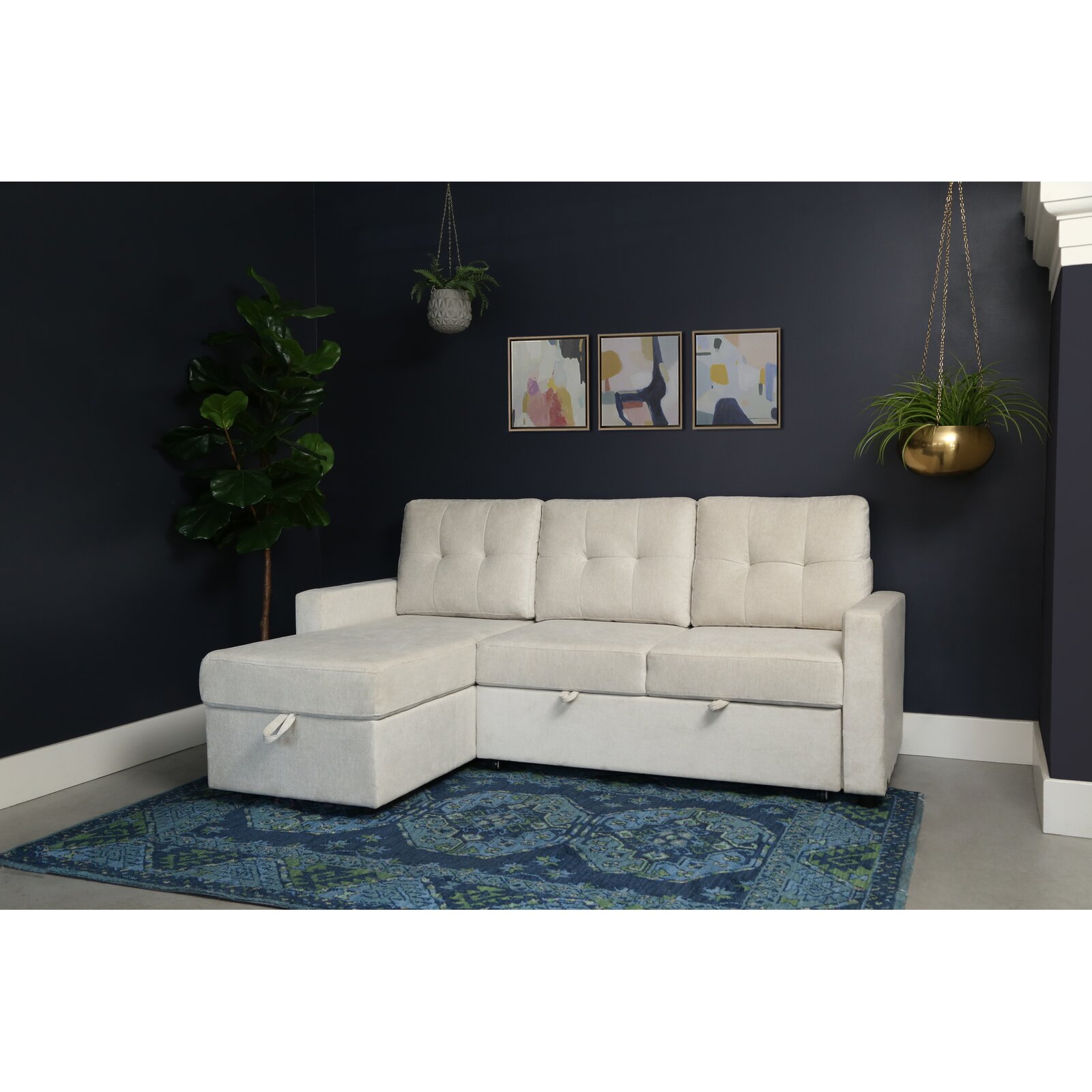 Latitude Run Kylie 2 - Piece Upholstered Sectional